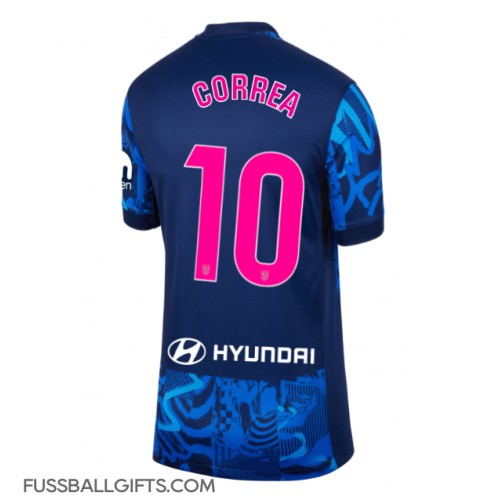 Atletico Madrid Angel Correa #10 Fußballbekleidung 3rd trikot Damen 2024-25 Kurzarm